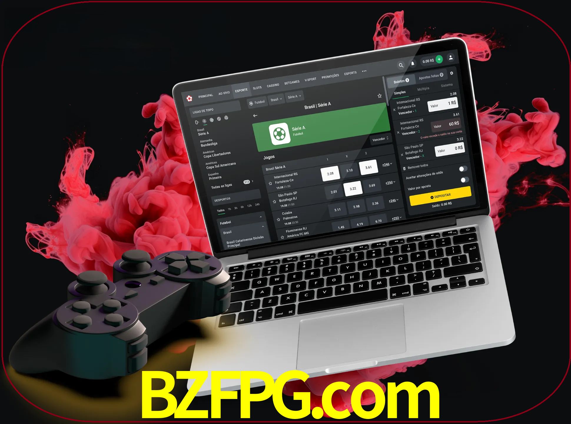 Visite a secção especial de jogos de vídeo em bzfpg para descobrir em que jogos pode apostar e ganhar muito dinheiro.