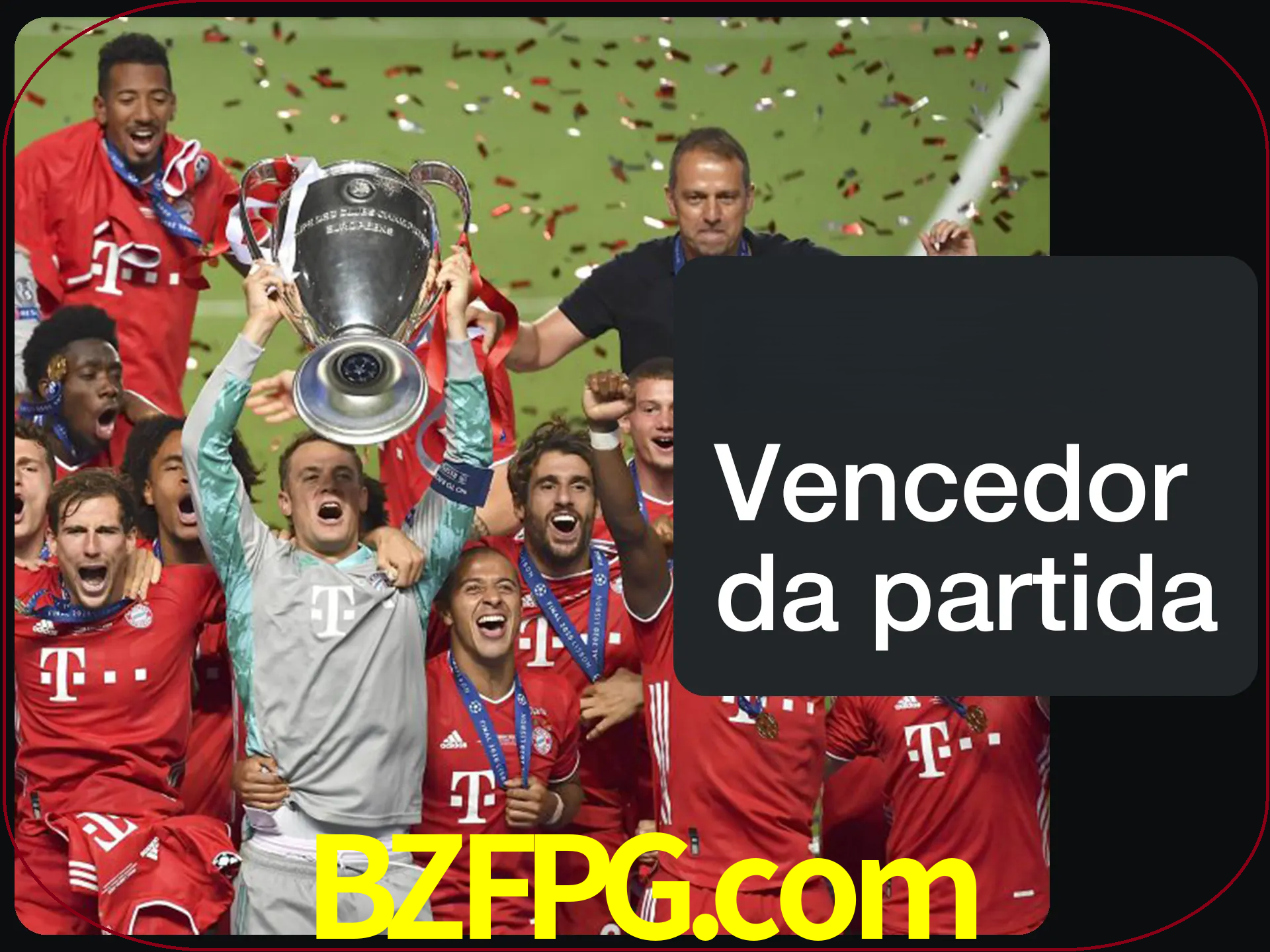 Aposte no vencedor e ganhe uma grande quantia de dinheiro.