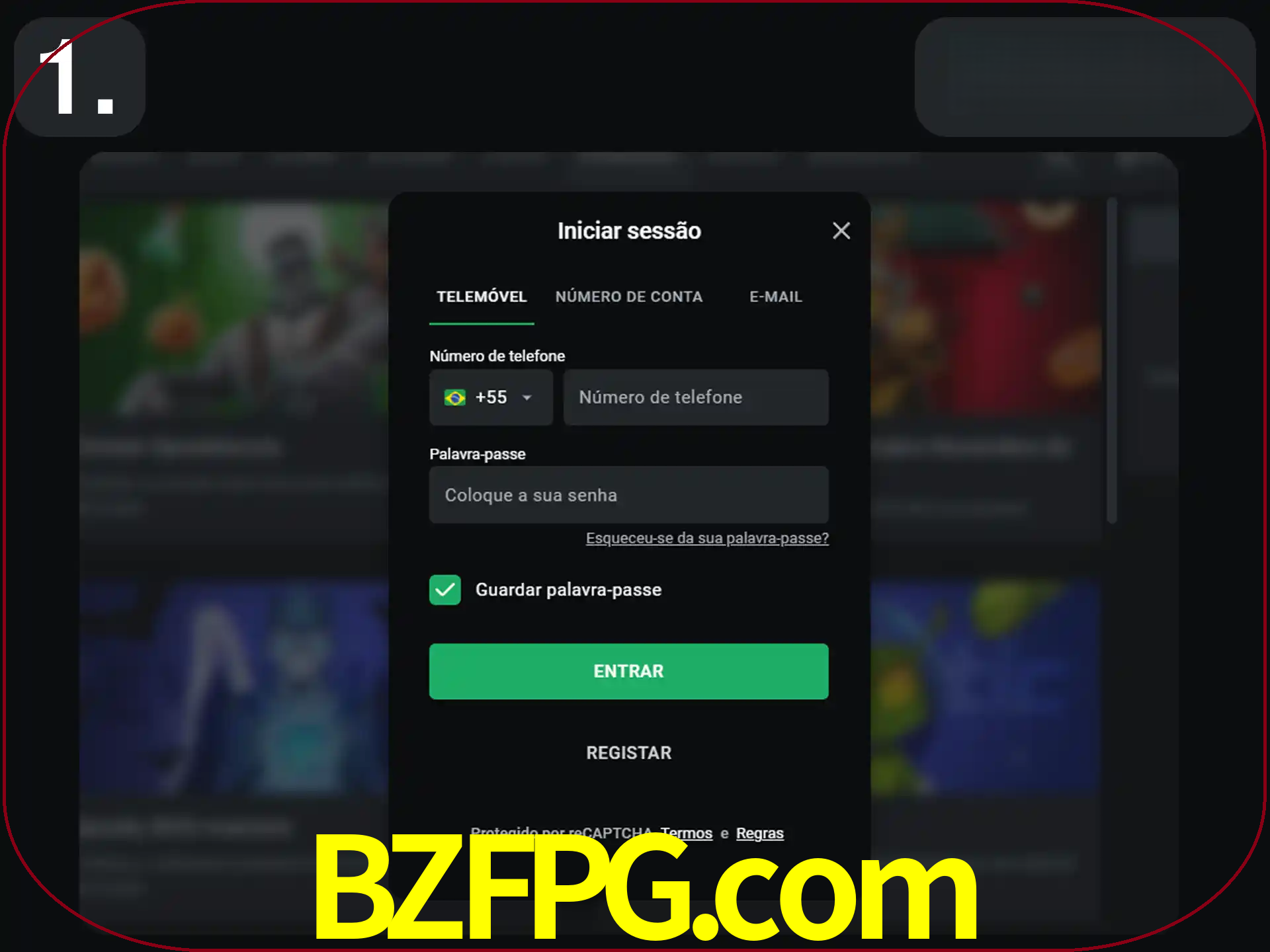 Acesse o site.