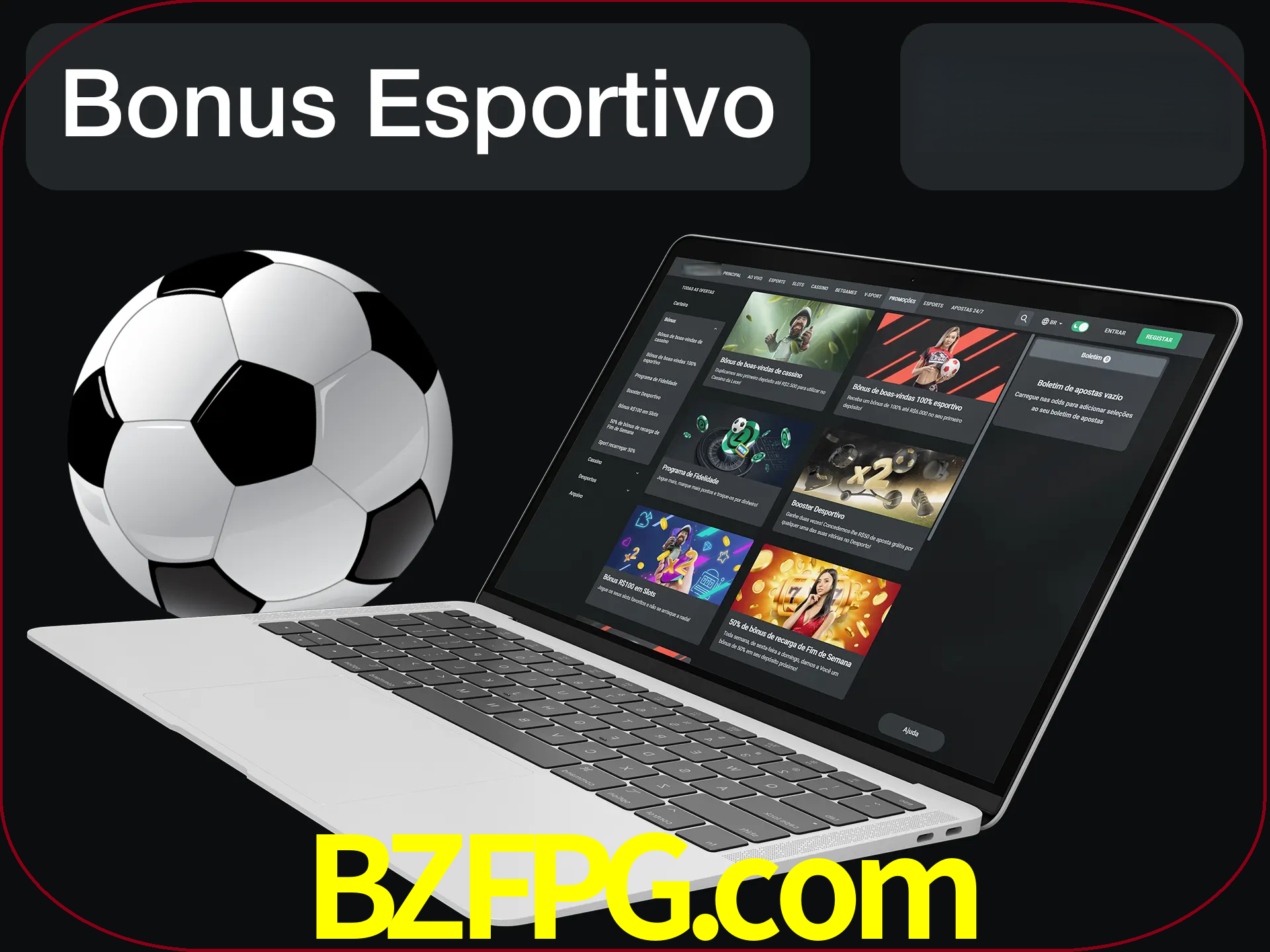 Antes de começar a apostar, use o bônus esportivo.